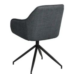 Draaibare Eetkamerstoel Marit Donkergrijs