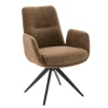 Draaibare Eetkamerstoel Molly Bruin