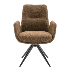 Draaibare Eetkamerstoel Molly Bruin