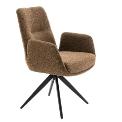 Draaibare Eetkamerstoel Molly Bruin
