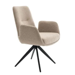 Draaibare Eetkamerstoel Molly Taupe