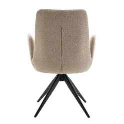 Draaibare Eetkamerstoel Molly Taupe