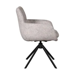 Draaibare Eetkamerstoel Oland Grijs