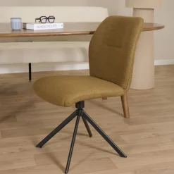 Draaibare Eetkamerstoel Selnass Bruin