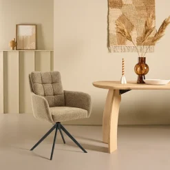 Draaibare Eetkamerstoel Swag Curry