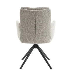 Draaibare Eetkamerstoel Swag Greige
