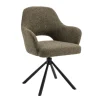 Draaibare Eetkamerstoel Spirit Olijfgroen
