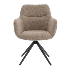 Draaibare Eetkamerstoel Tibor Beige