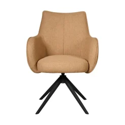 Draaibare Eetkamerstoel Tumba Caramel