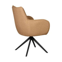 Draaibare Eetkamerstoel Tumba Caramel