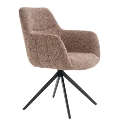 Draaibare Eetkamerstoel Tibor Bruin