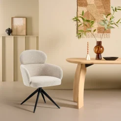 Draaibare Eetkamerstoel Twin Greige