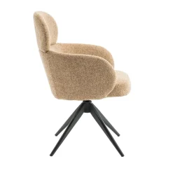 Draaibare Eetkamerstoel Twin Mosterd