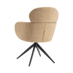 Draaibare Eetkamerstoel Twin Mosterd