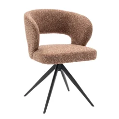 Draaibare Eetkamerstoel Terra Roestbruin