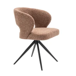 Draaibare Eetkamerstoel Terra Roestbruin