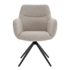 Draaibare Eetkamerstoel Tibor Greige