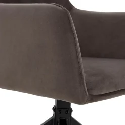 Draaibare Eetkamerstoel Tiernan Grijs