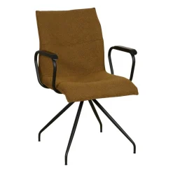 Draaibare Eetkamerstoel Trondheim Cognac