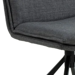 Draaibare Eetkamerstoel Ulf Donkergrijs