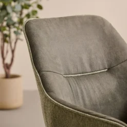 Draaibare Eetkamerstoel Wolfheze Groen