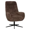 Draaifauteuil Cardigan Bruin