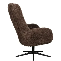 Draaifauteuil Cardigan Bruin