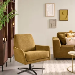 Draaifauteuil Perth Oker