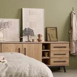 Dressoir Batenburg Naturel - 180x80x45 cm