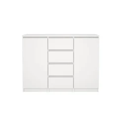Dressoir Luna Wit - 121x91x50 cm