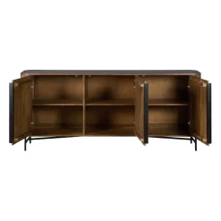 Dressoir Rego Bruin - 176x76x40 cm