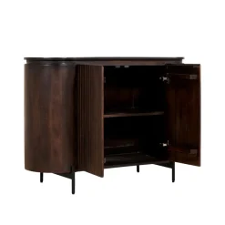 Dressoir Viktor Donkerbruin - 115x80x40 cm