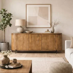 Dressoir Viktor Lichtbruin - 180x80x40 cm