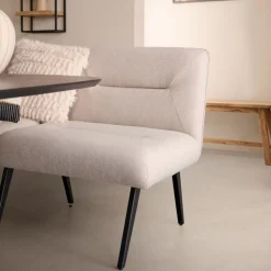 Eetkamer Hoekbank Bjorna Roze - 270x170 cm