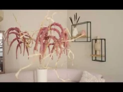 Eetkamer Hoekbank Bjorna Roze - 270x170 cm