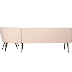 Eetkamer Hoekbank Bjorna Roze - 270x170 cm