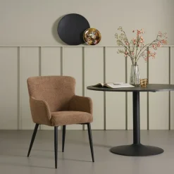 Eetkamerstoel Alba Hazelnootbruin