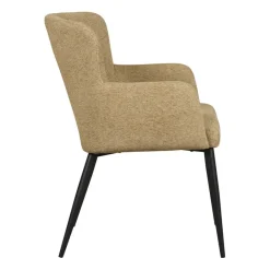 Eetkamerstoel Alba Mosterdgeel