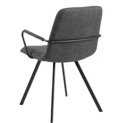 Eetkamerstoel Asta Donkergrijs