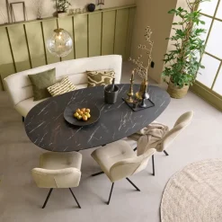 Eetkamerstoel Bjorna Beige