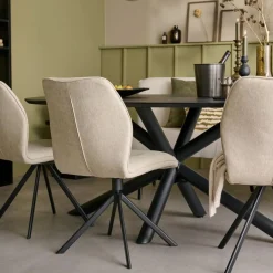 Eetkamerstoel Bjorna Beige