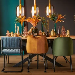 Eetkamerstoel Epse Blauw