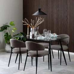 Eetkamerstoel Jutta Taupe