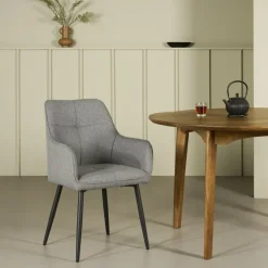 Eetkamerstoel Leuven Grijs