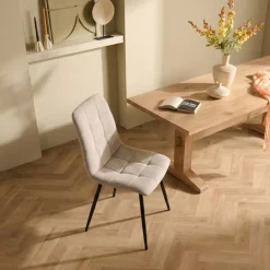 Eetkamerstoel Lier Lichtbeige