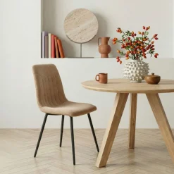 Eetkamerstoel Nessa Taupe