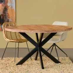 Eettafel Bemmel Naturel - Ø 140 cm