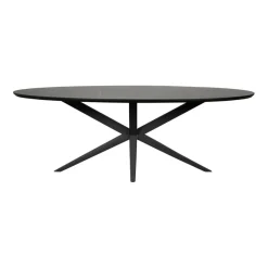 Eettafel Enjoy Zwart - 220x120 cm