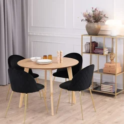 Eettafel Guss Naturel - Ø 105 cm