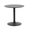 Eettafel Heeze - Ø 80 cm Zwart